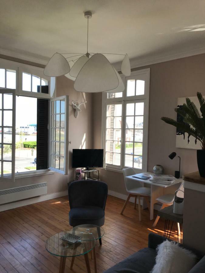 " La Vue " - Studio En Bord De Mer Daire Deauville Dış mekan fotoğraf